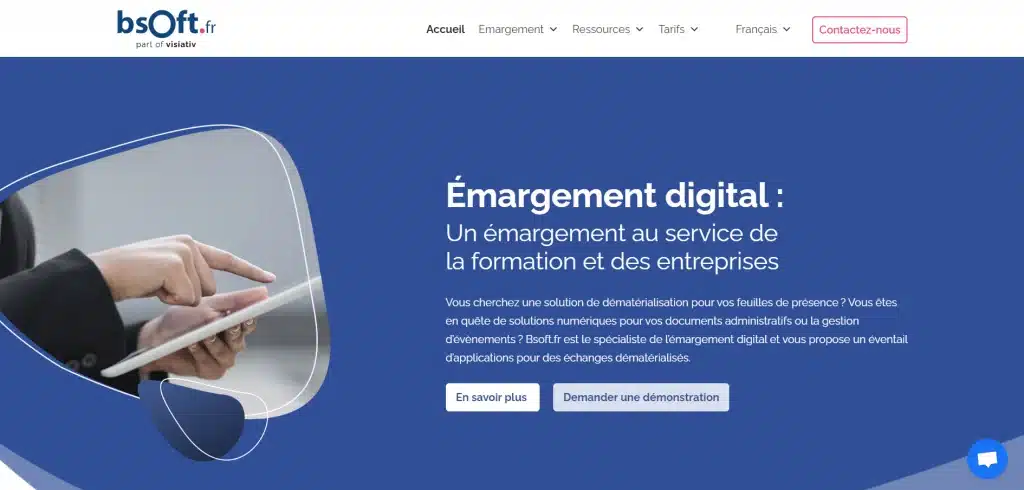 Bsoft meilleur logiciel émargement numérique