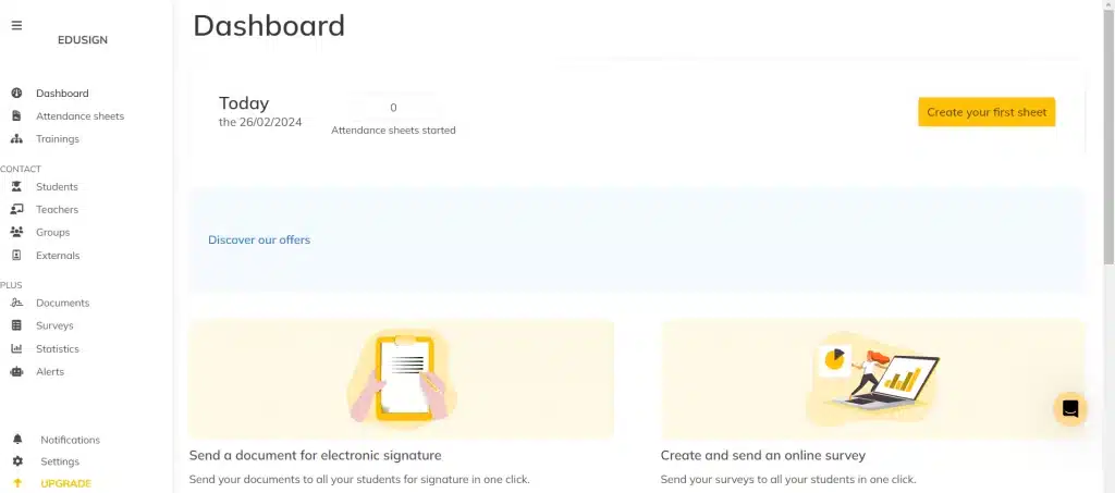 Edusign meilleur logiciel émargement numérique